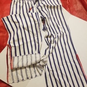 Striped lounge or beach pant